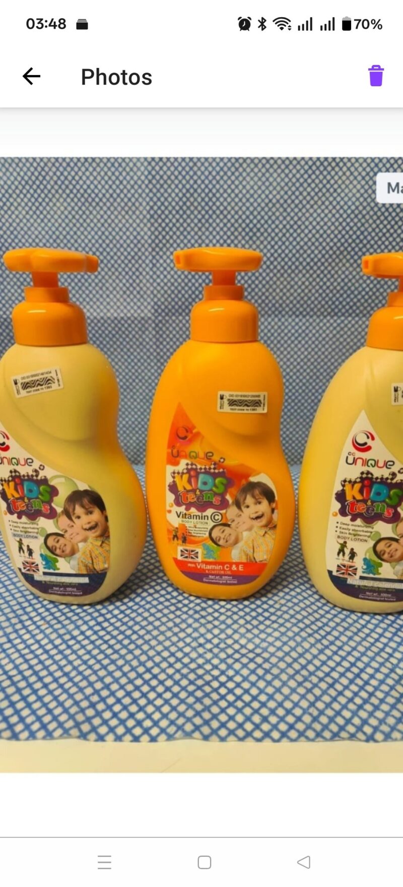 2Pcs Skincare unique kids & teens glow lotion