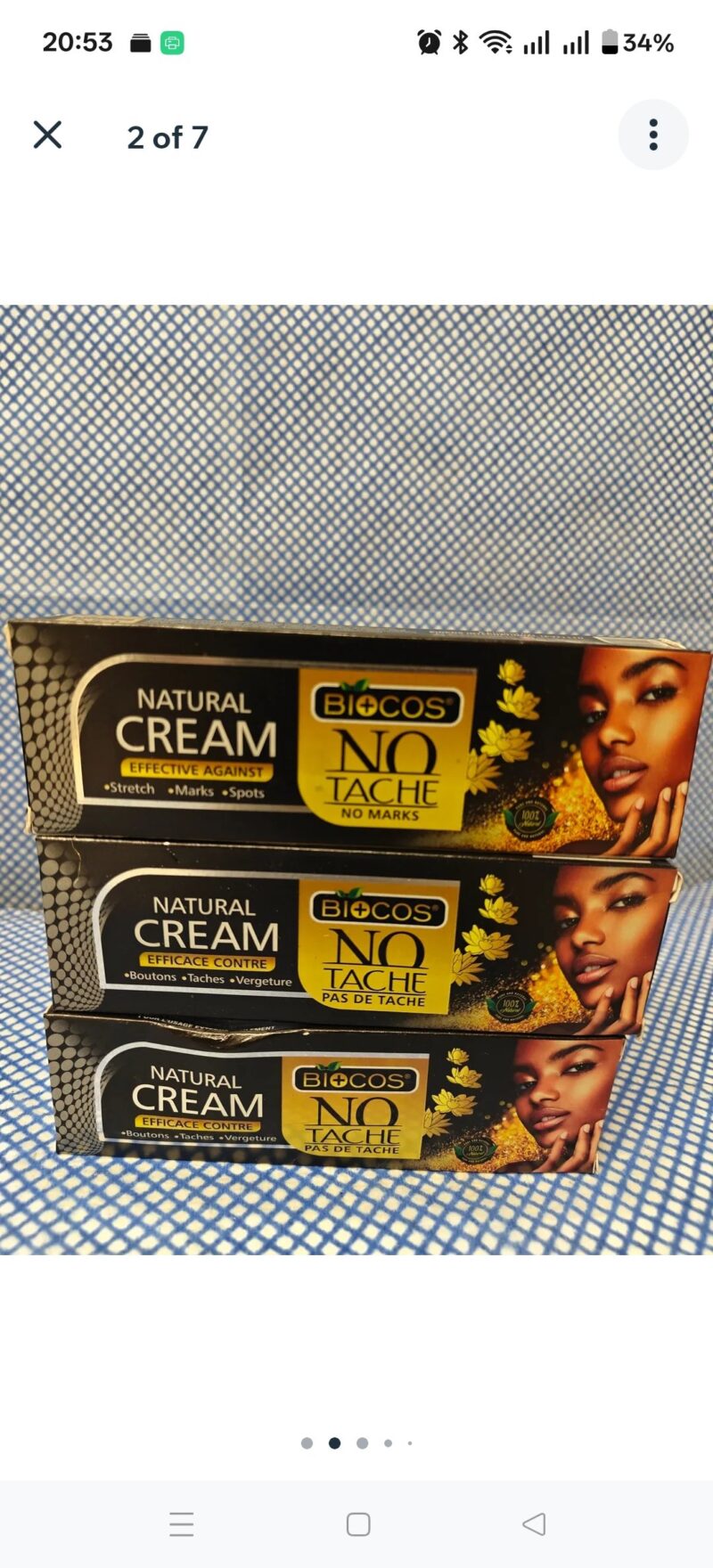 2Pcs Biocos Tube Moisturiser Cream