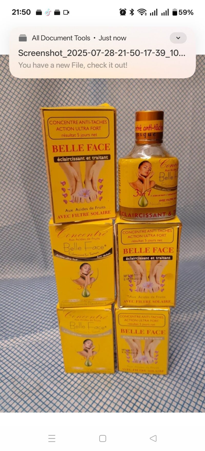 2Pcs Belle Face Serum - Image 4