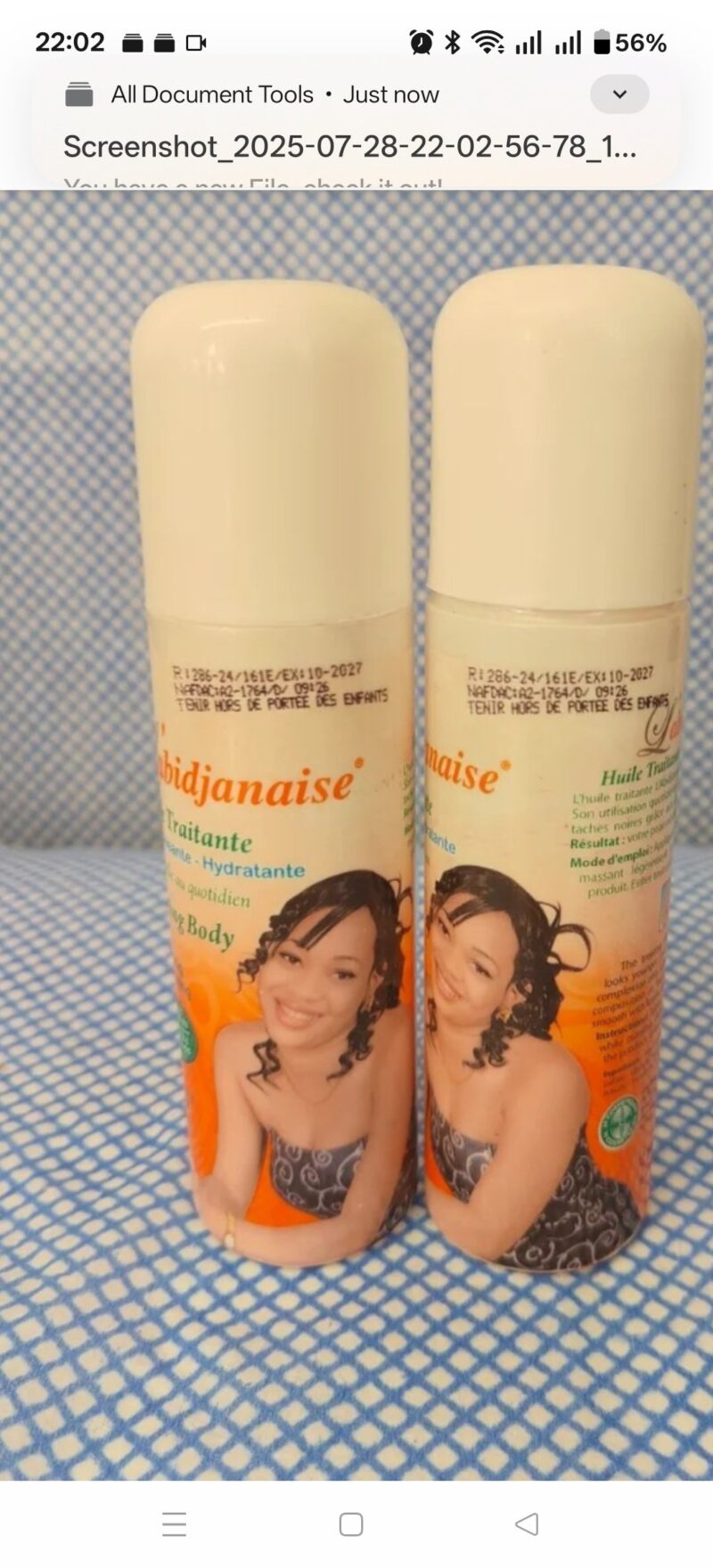 3PCS Skincare Labidjanaise Body oil - Image 3