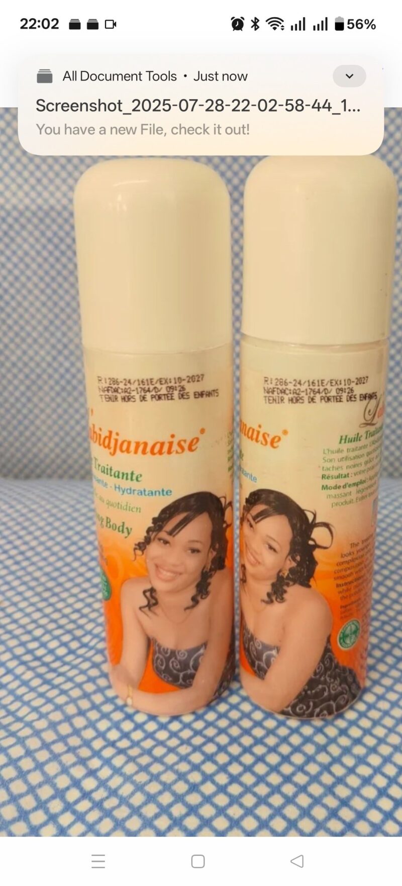 3PCS Skincare Labidjanaise Body oil - Image 4