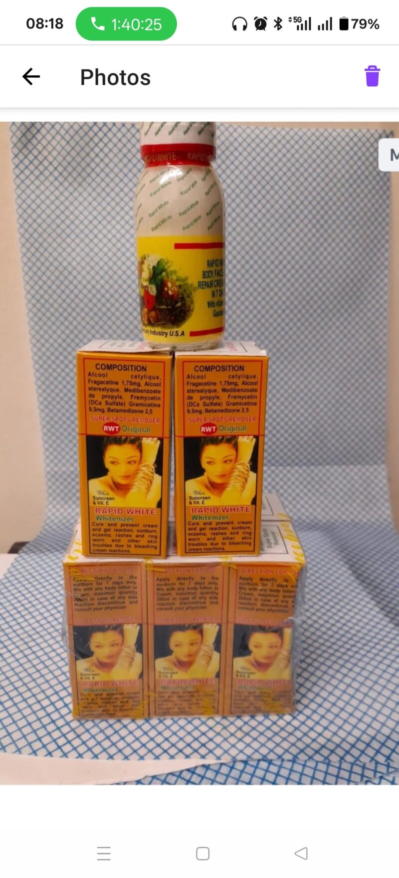 3PCS Rapid white Glow serum - Image 4