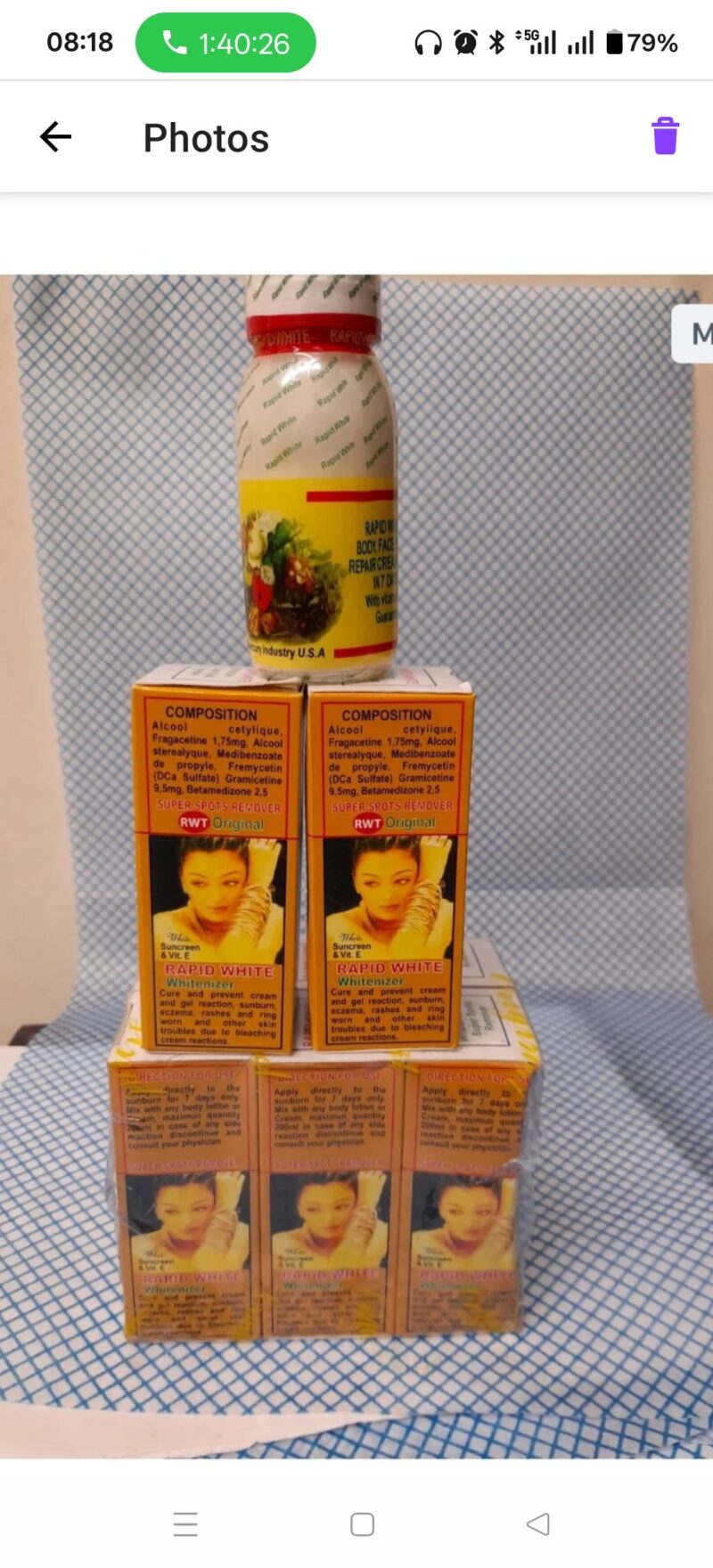 3PCS Rapid white Glow serum - Image 2