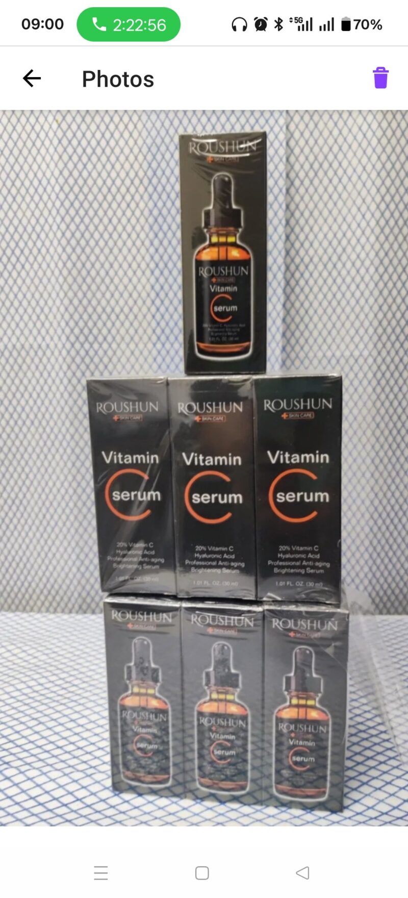 3Pcs vitamin c Roushun Moisturizer Body Oil - Image 6