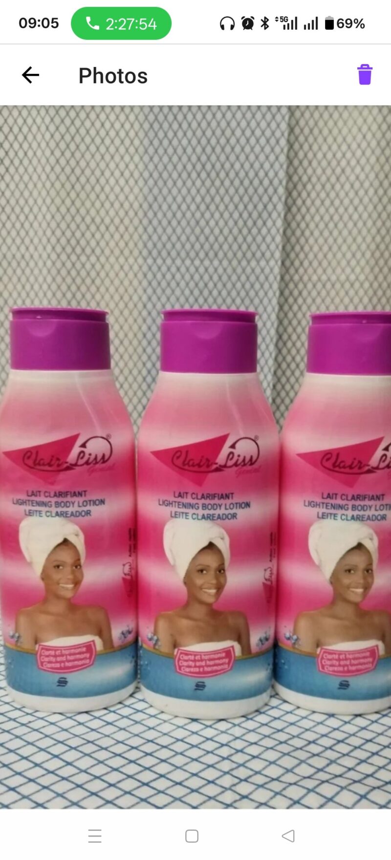 2Pcs Clair liss Glow Body lotion - Image 2