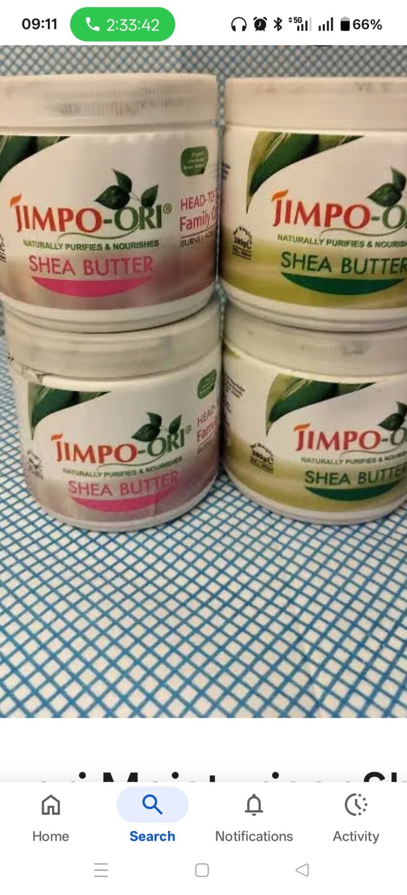 2Pcs Shea Butter moisturizer Glow Body Cream - Image 3