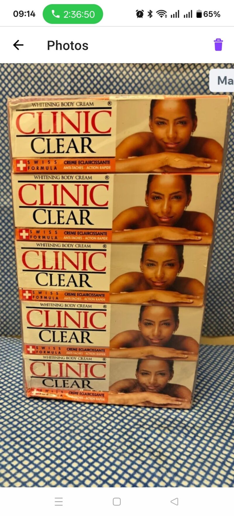 3Pcs clinic clear Glow Cream - Image 3