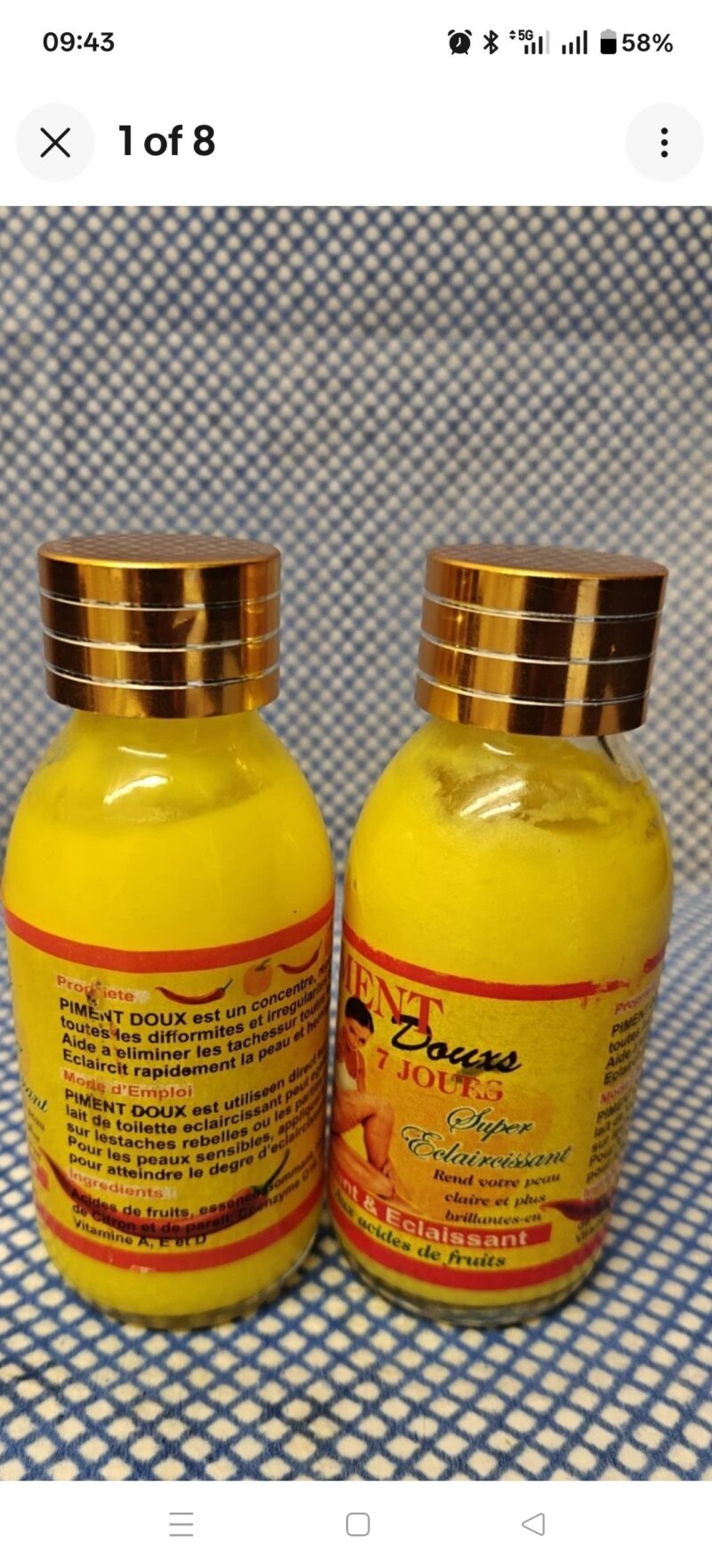 2Pcs piment Doux 7 Jours Concentrate serum - Image 2
