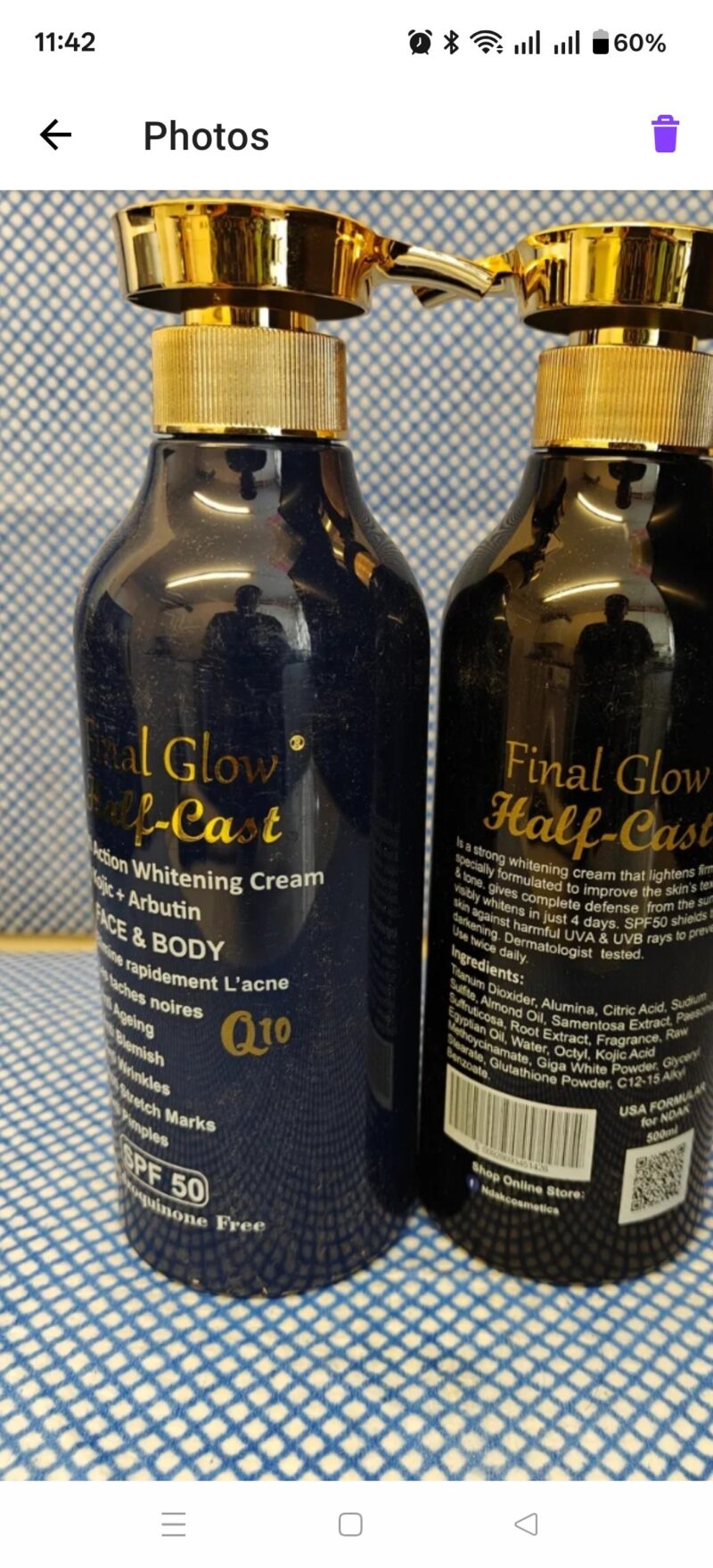 1Pc  final glow Moisturizer Body lotion - Image 4