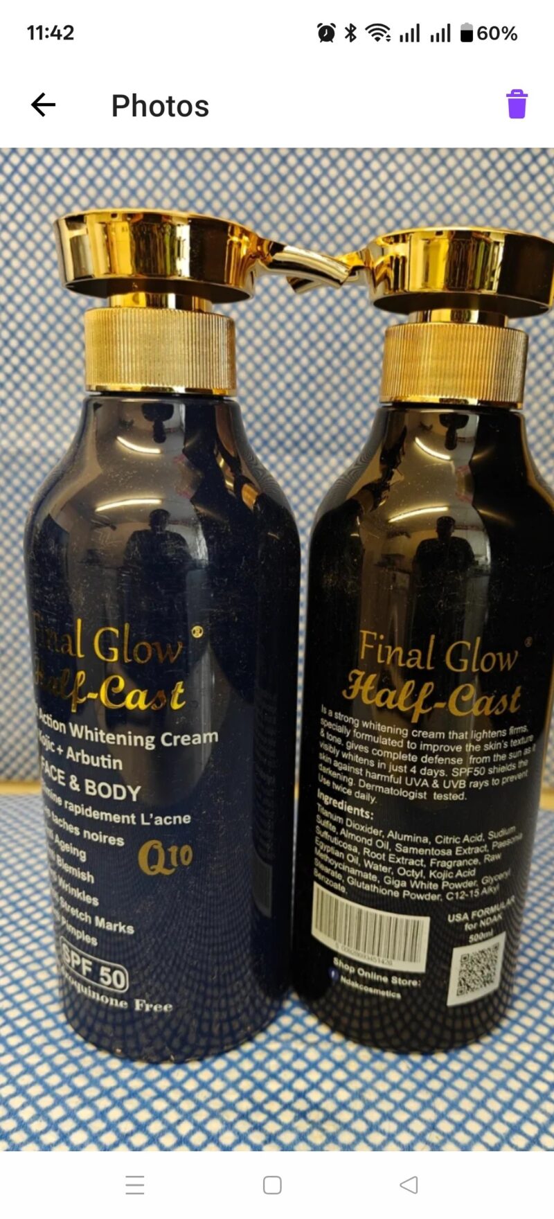 1Pc  final glow Moisturizer Body lotion - Image 2