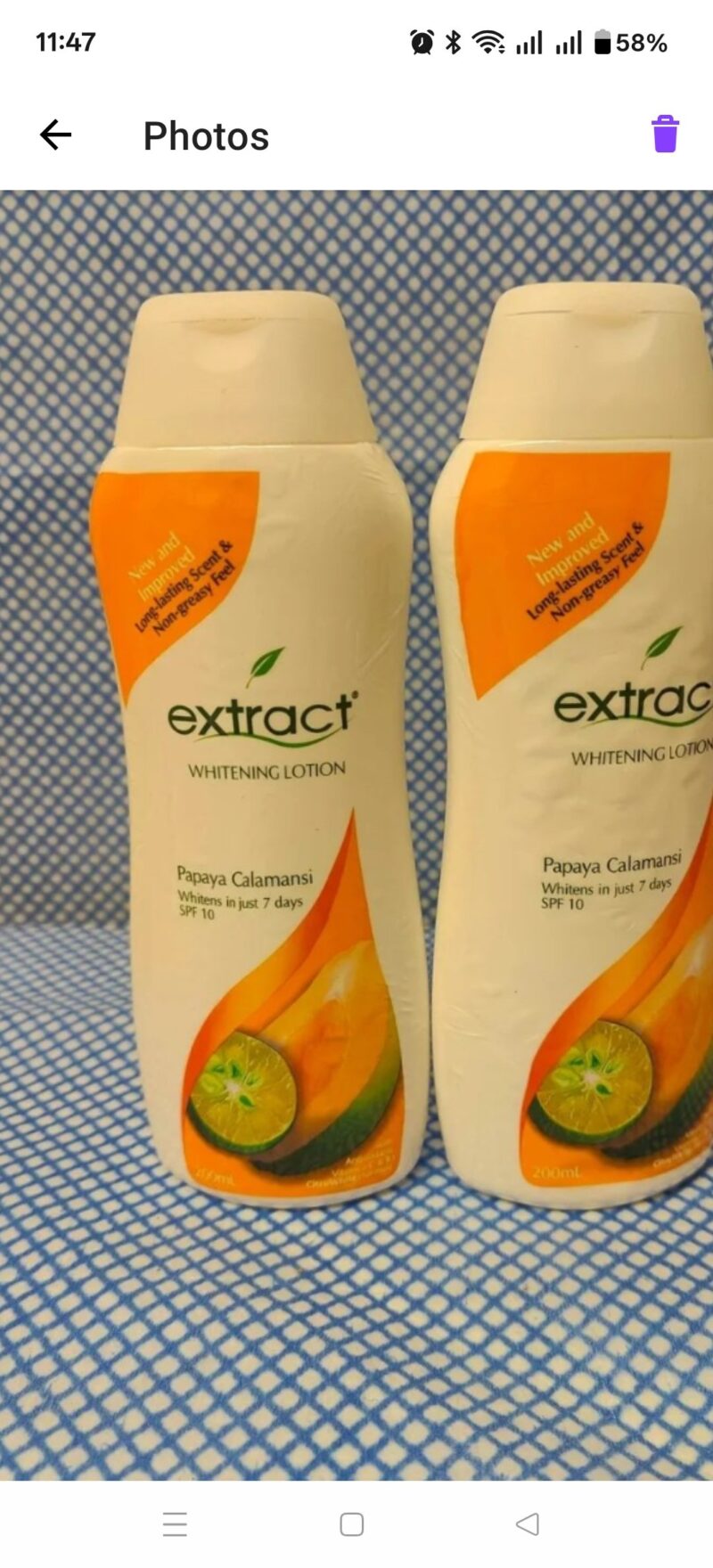 2Pcs Extract Moisturizer Glow Body lotion - Image 4
