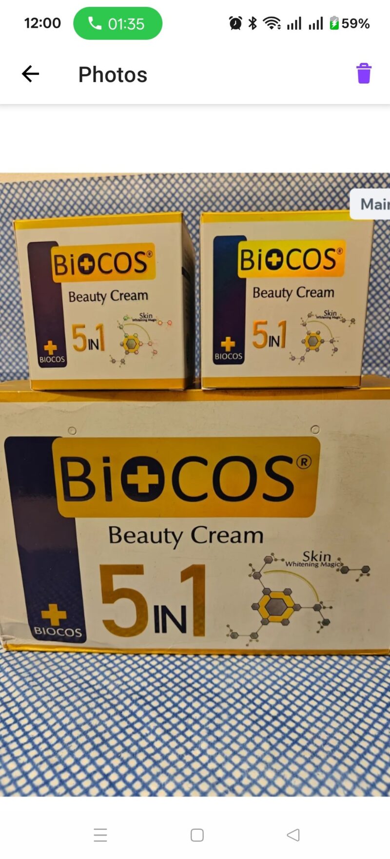 1Pc skincare Bio cos Face cream Glow and moisturizer - Image 2
