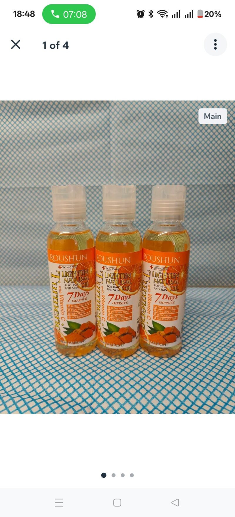 3PCS Any Skincare Moisturizer Glow Body Oil - Image 3