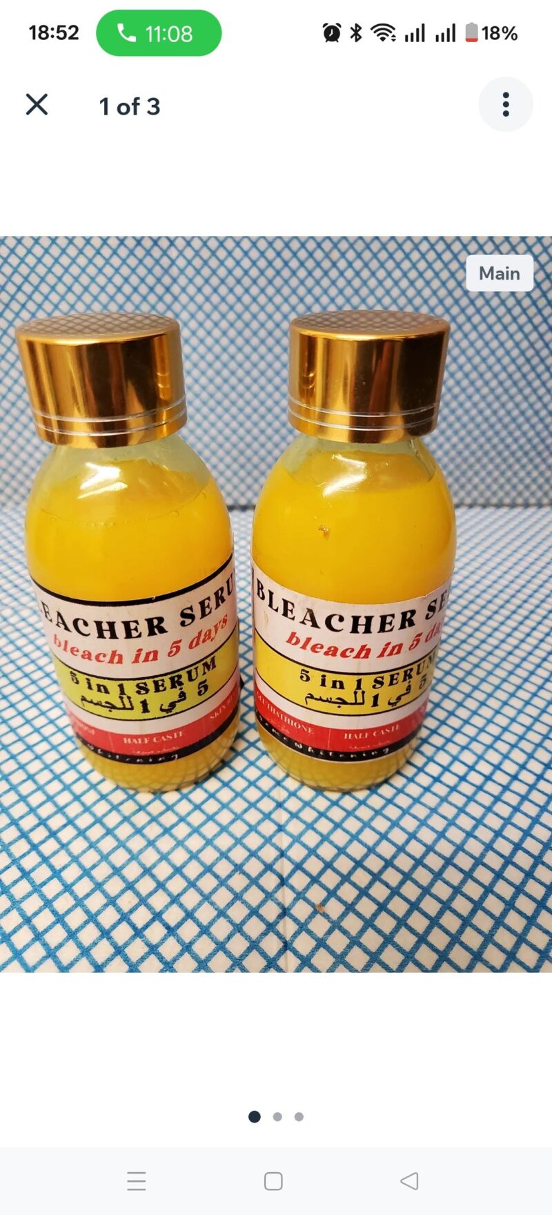 2PCS Skincare Gluta Concentrate Body Serum