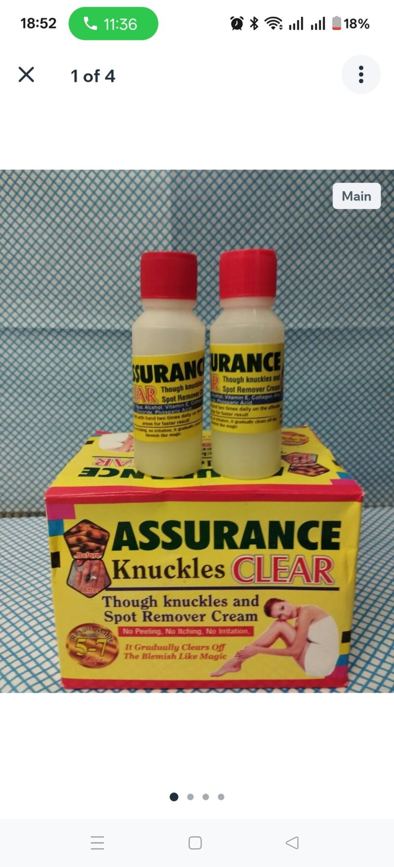 3PCS Skincare Assurance Knuckles & Feets Cream