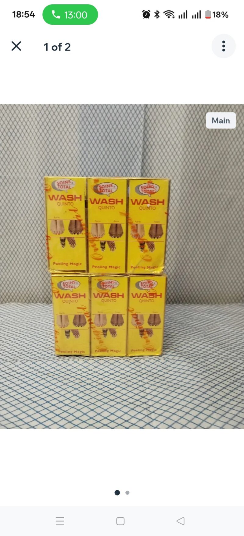 1Pc Soins Total Knuckle wash Quinto Lotion