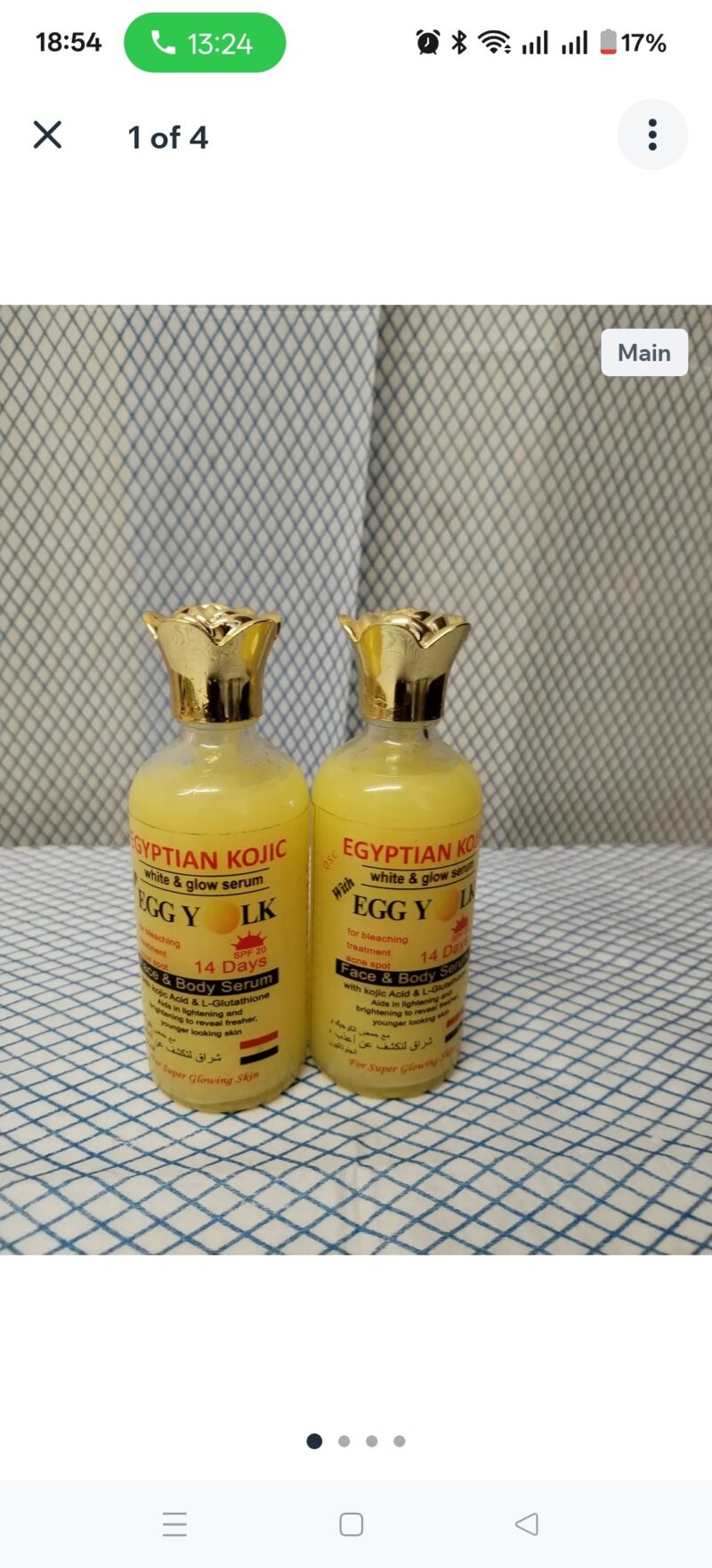 2Pcs Skincare Egyptian Egg Yolk  Serum