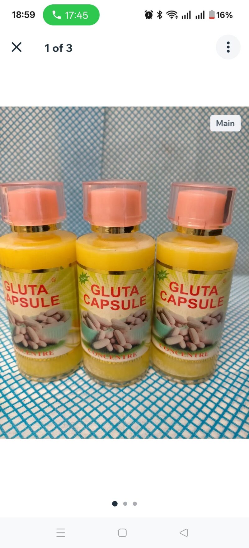 2Pcs Skincare Gluta Cap Body lotion