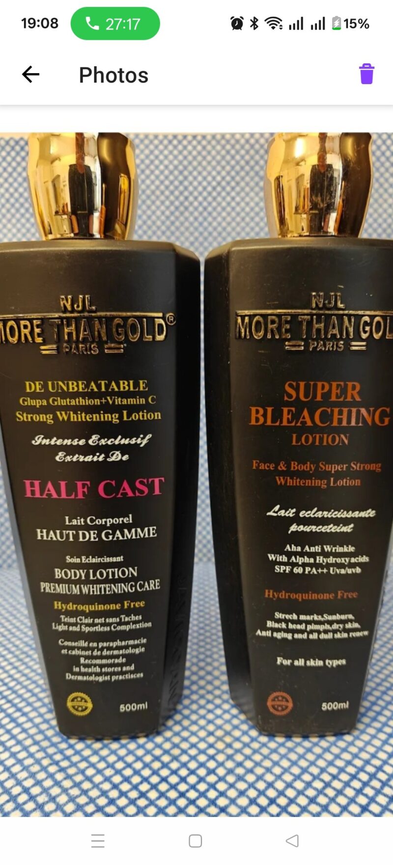 1Pc More than gold Moisturizer Glow lotion - Image 5