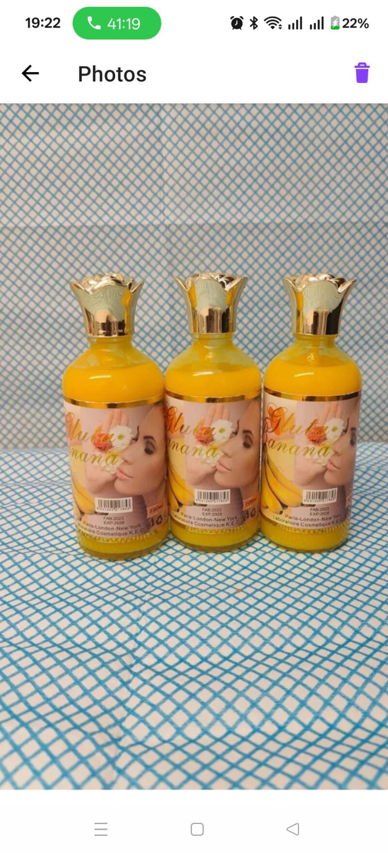 2PCS Skincare Gluta Banana Concentrate Serum - Image 3