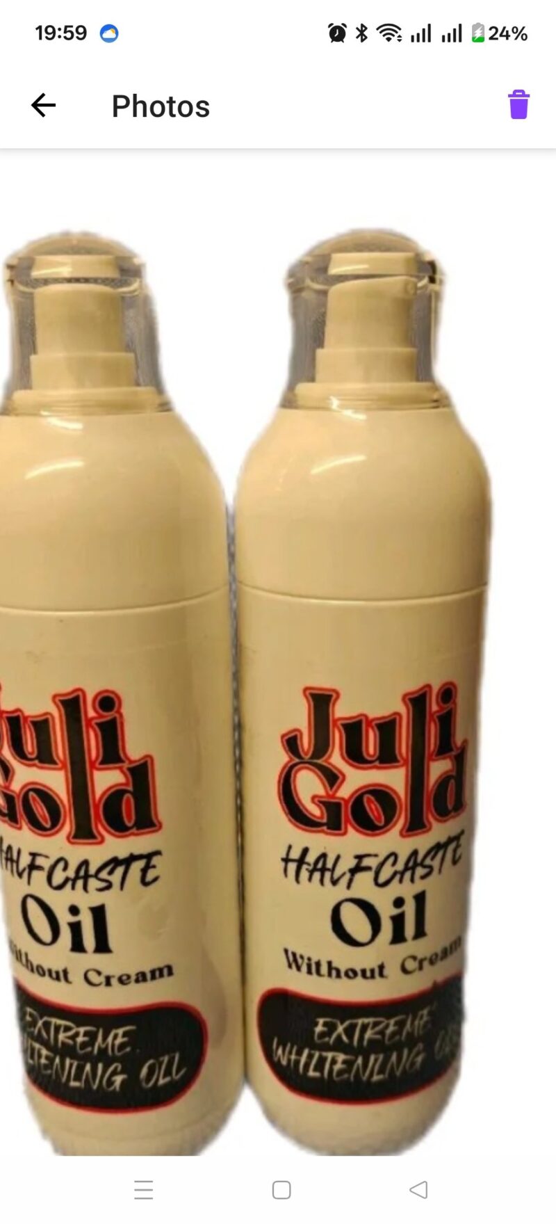 1PC Juli Gold moisturizer Glow Body Serum - Image 3