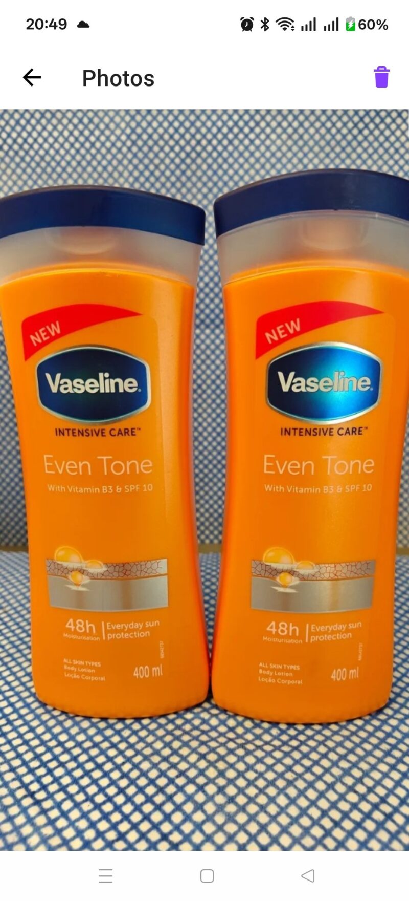 1Pc  Vaseline Even tone Glow Body lotion - Image 3