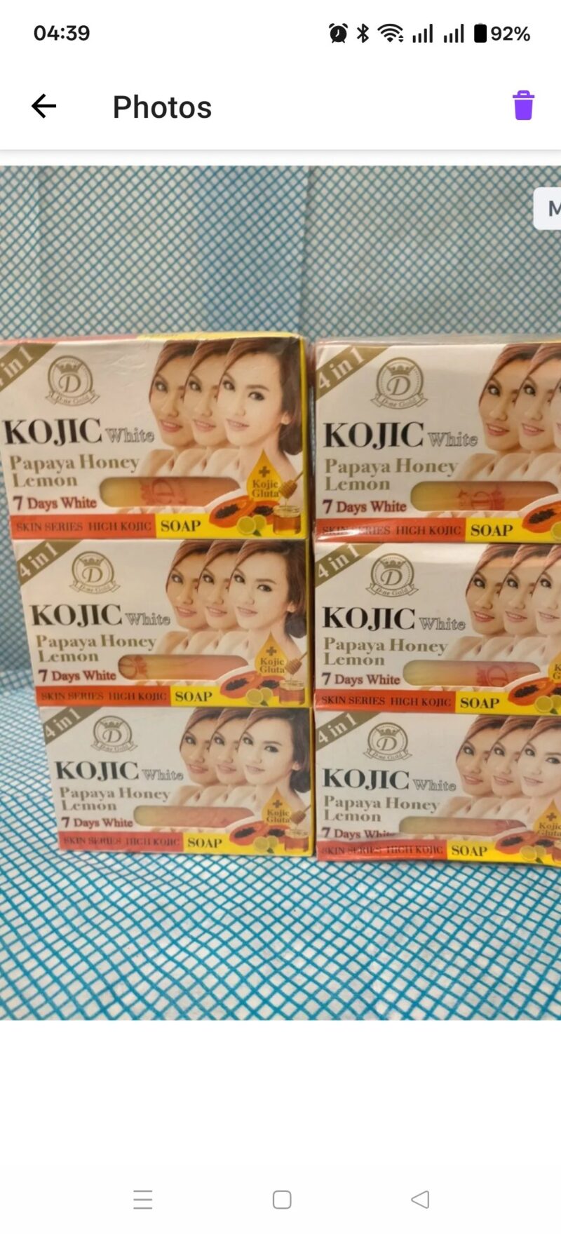 3Pcs Skincare Kojic White Body Soap - Image 3