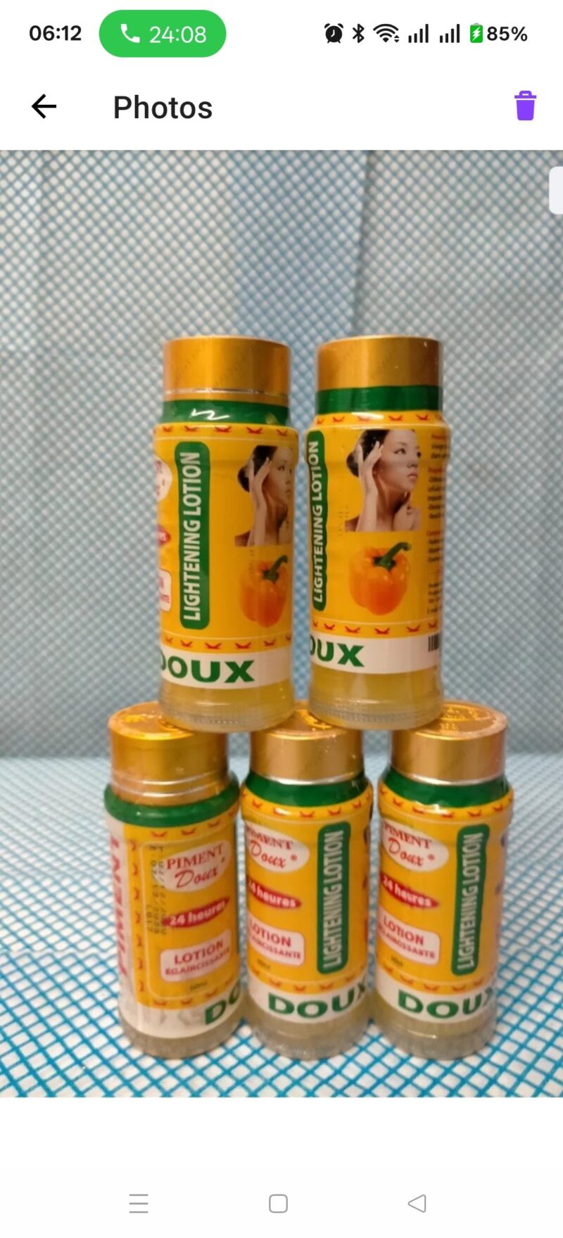 3PCS Skincare Piment doux Face & Body  Cleanser Lotion - Image 2