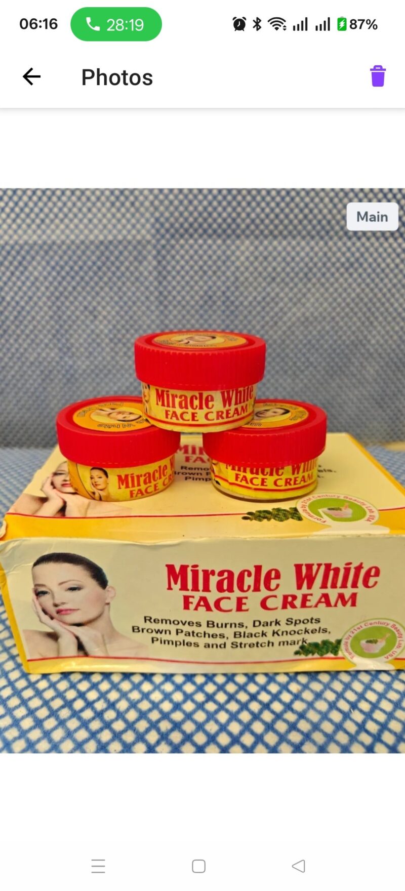 3PCS Miracle White Face cream - Image 4