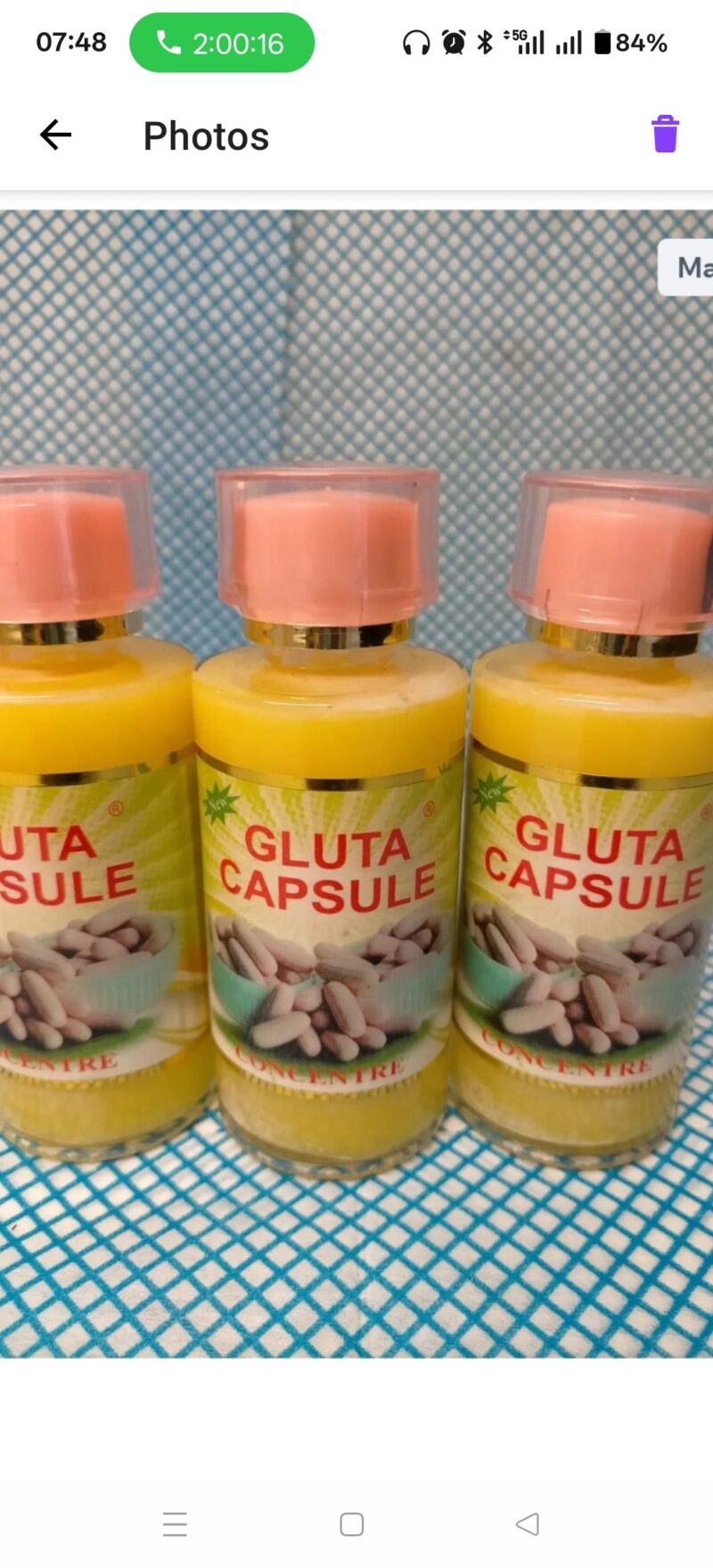 2Pcs Skincare Gluta Cap Body lotion - Image 5