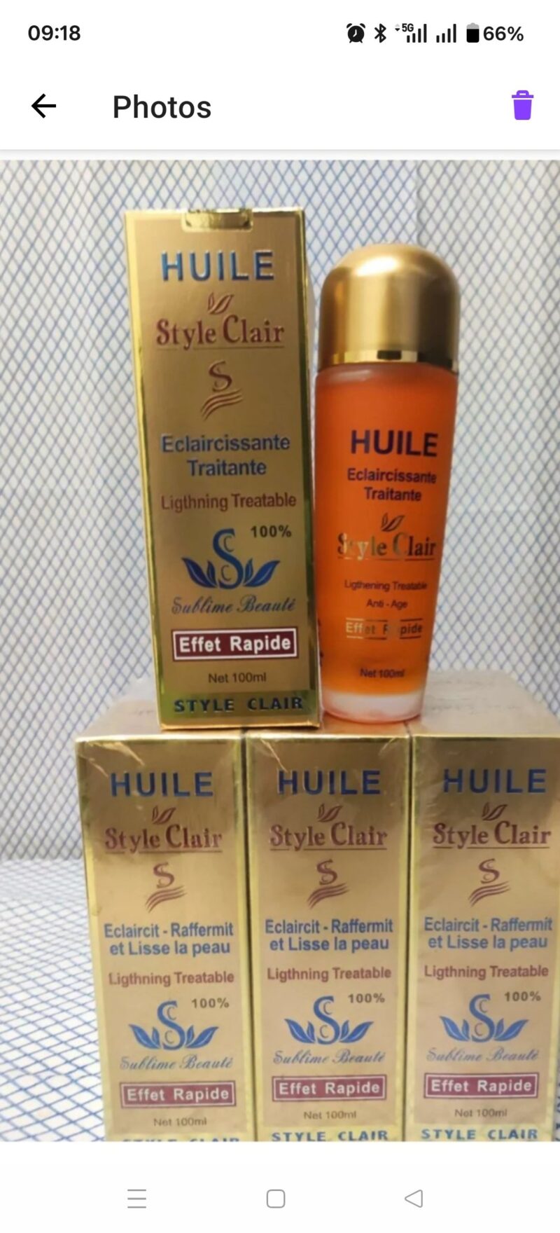 2Pcs Skincare Style Clair Body Glow Serum - Image 3