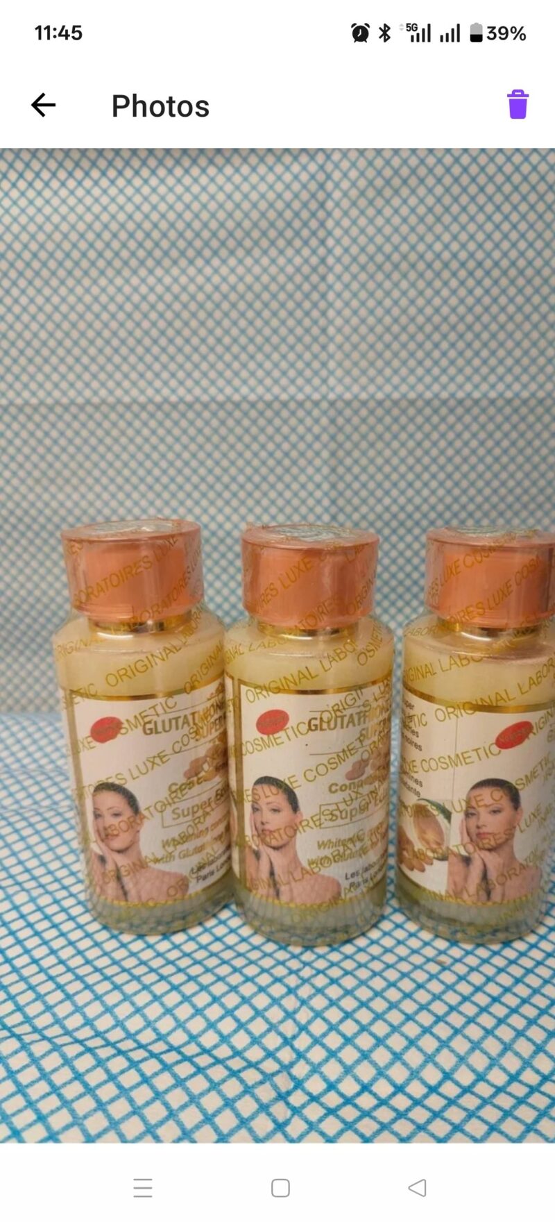 2Pcs Skincare  Original Glutathione com prime Concentrate Body Serum - Image 3