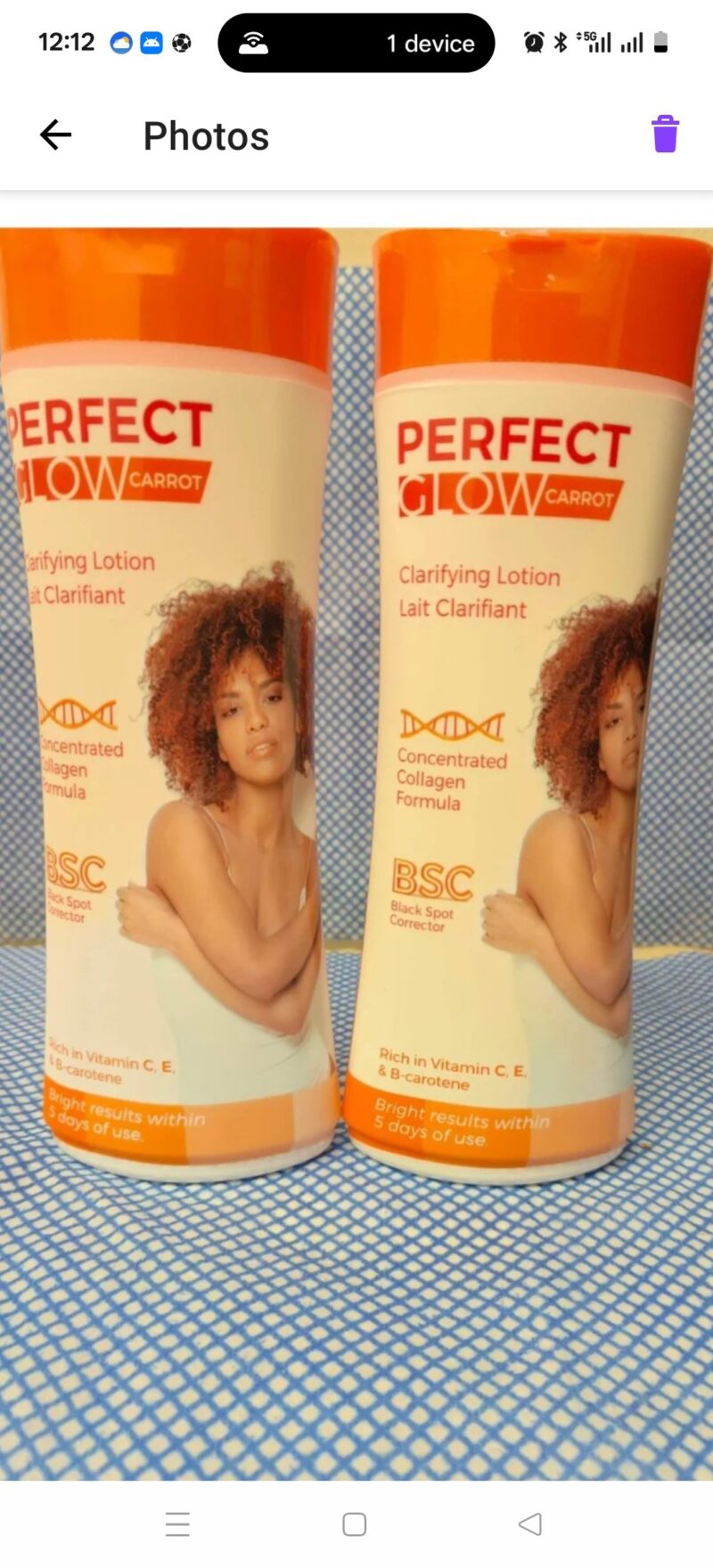 2Pcs Skincare Perfect Glow Moisturiser Body lotion - Image 3