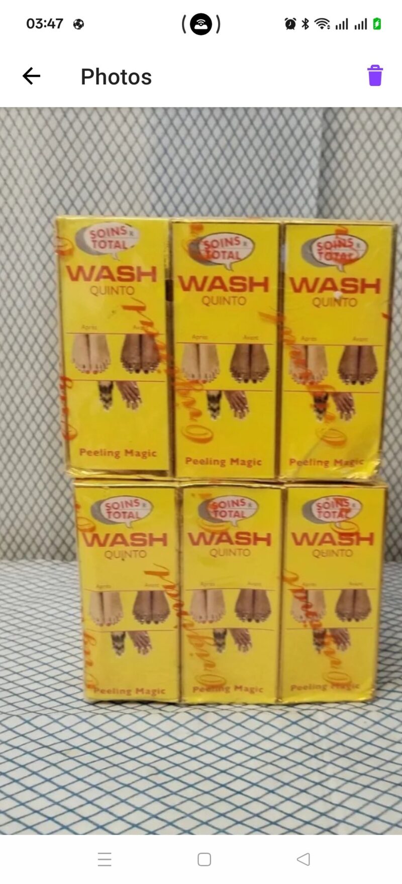 1Pc Soins Total Knuckle wash Quinto Lotion - Image 3