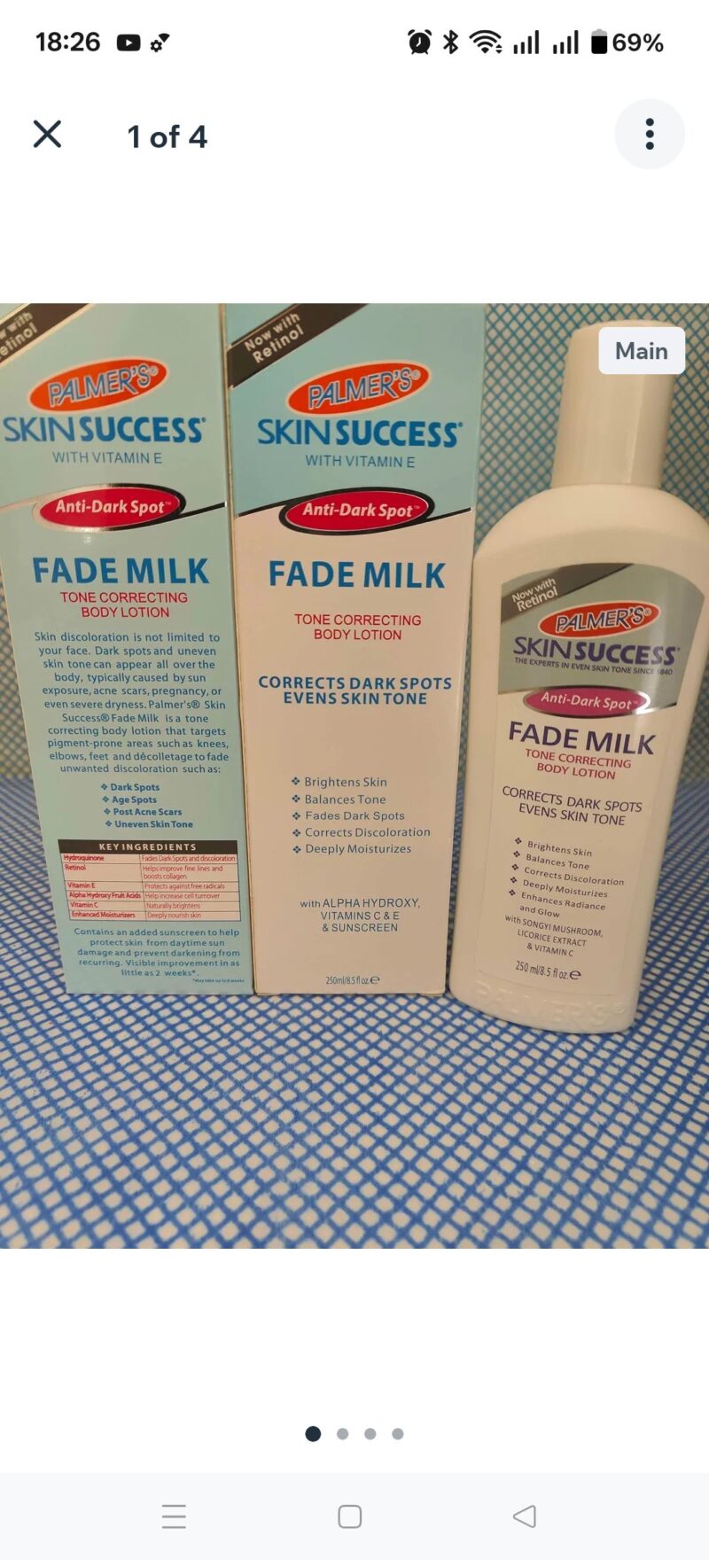 2Pcs Skin Success Moisturizer Body lotion - Image 3