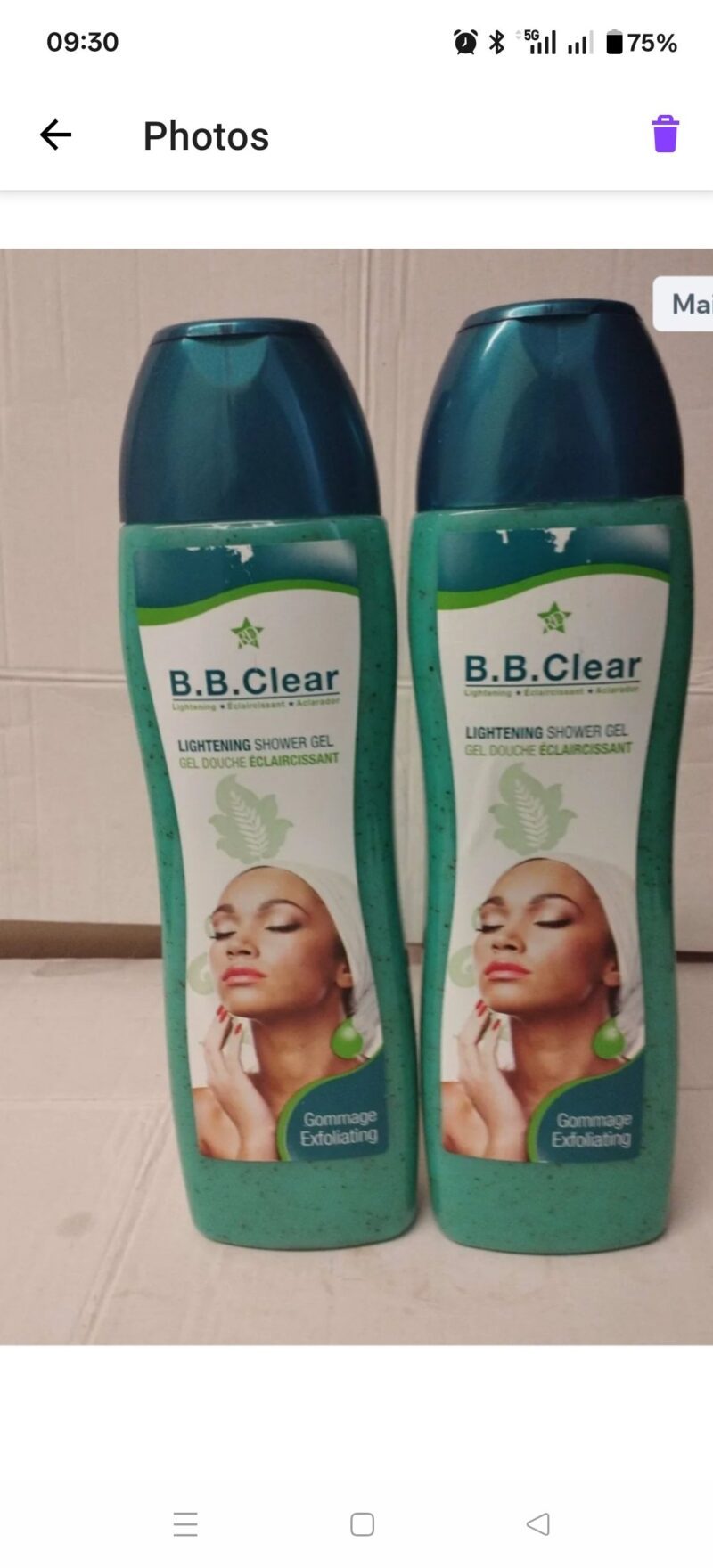 1Pc shower gel BB clear - Image 5
