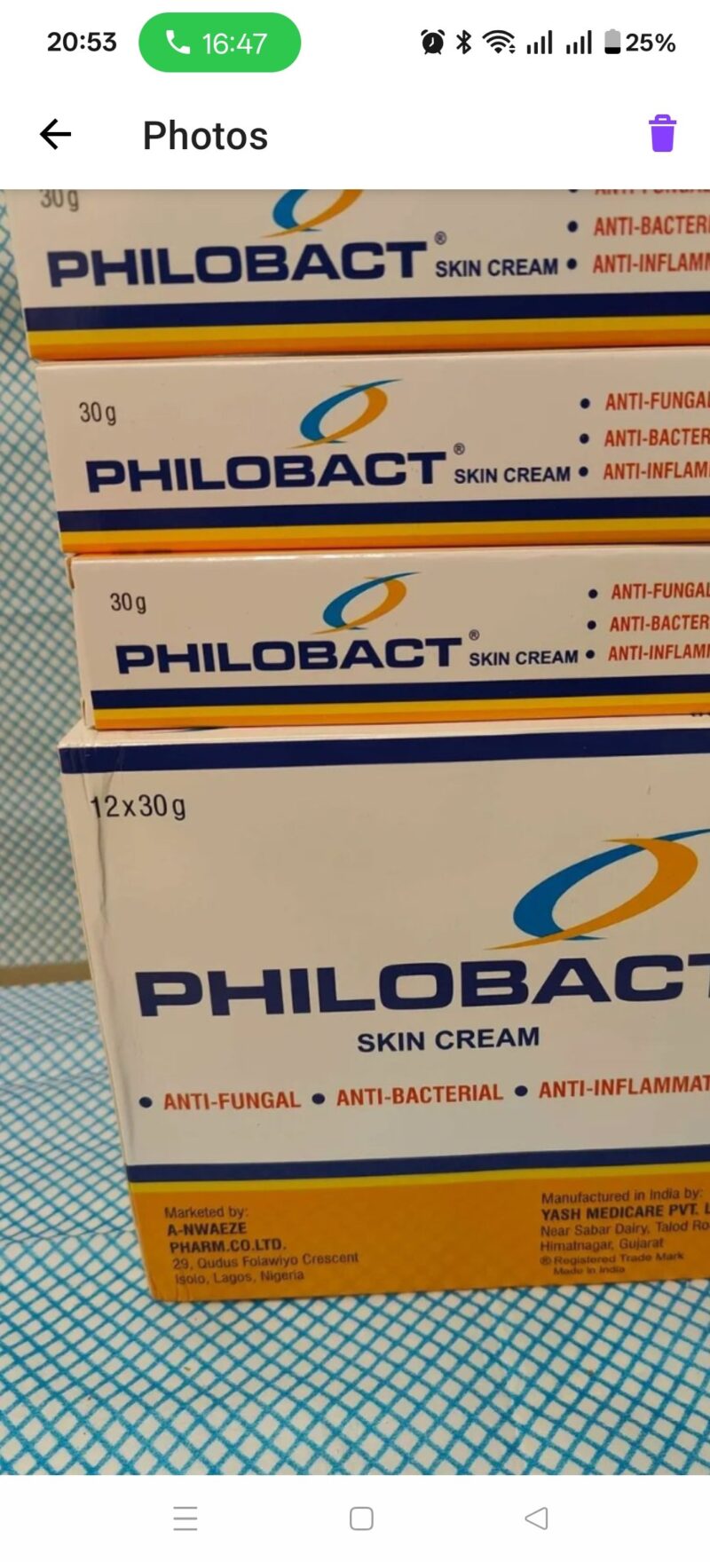 3Pcs Skin care Philobact Glow cream - Image 2