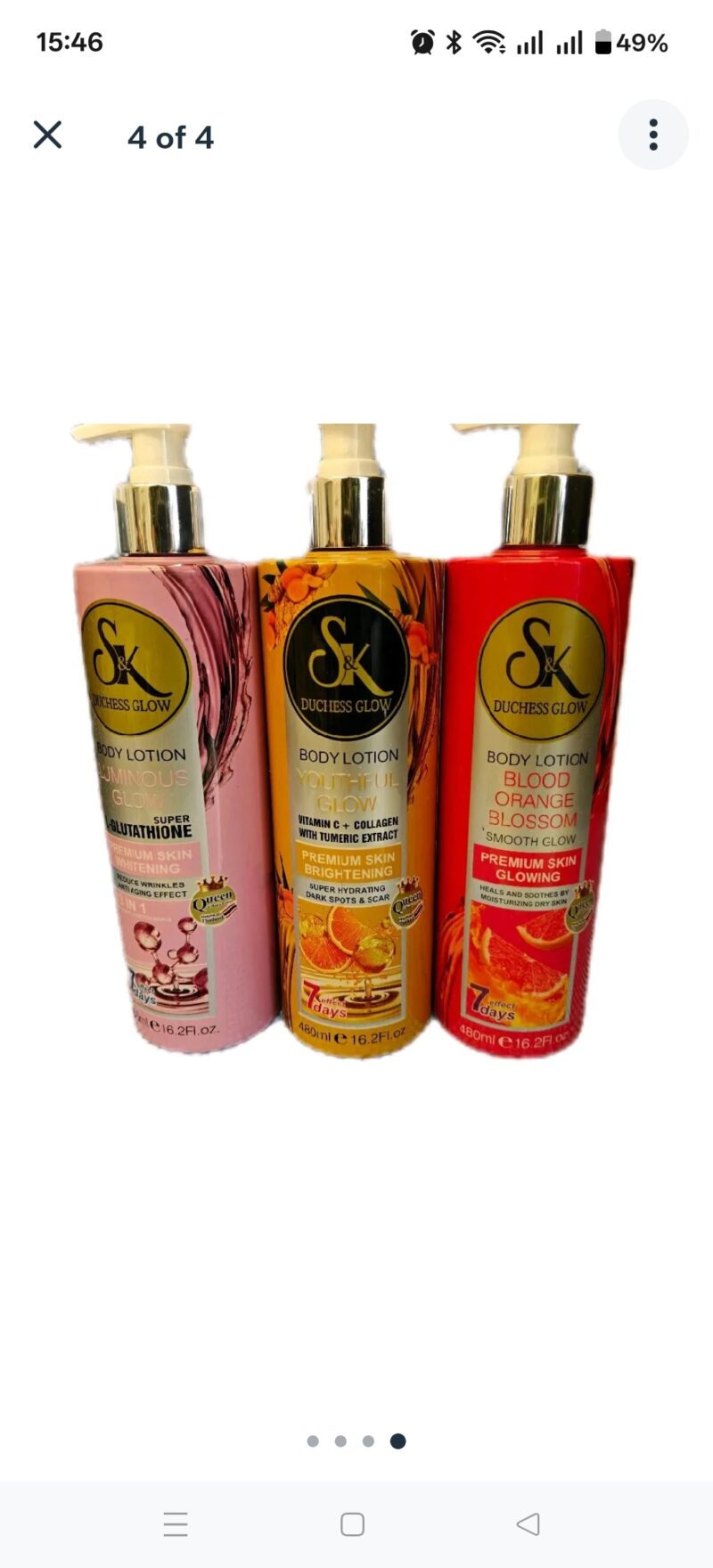 1Pc S k Duchess Glow moisturiser Body Lotion - Image 3