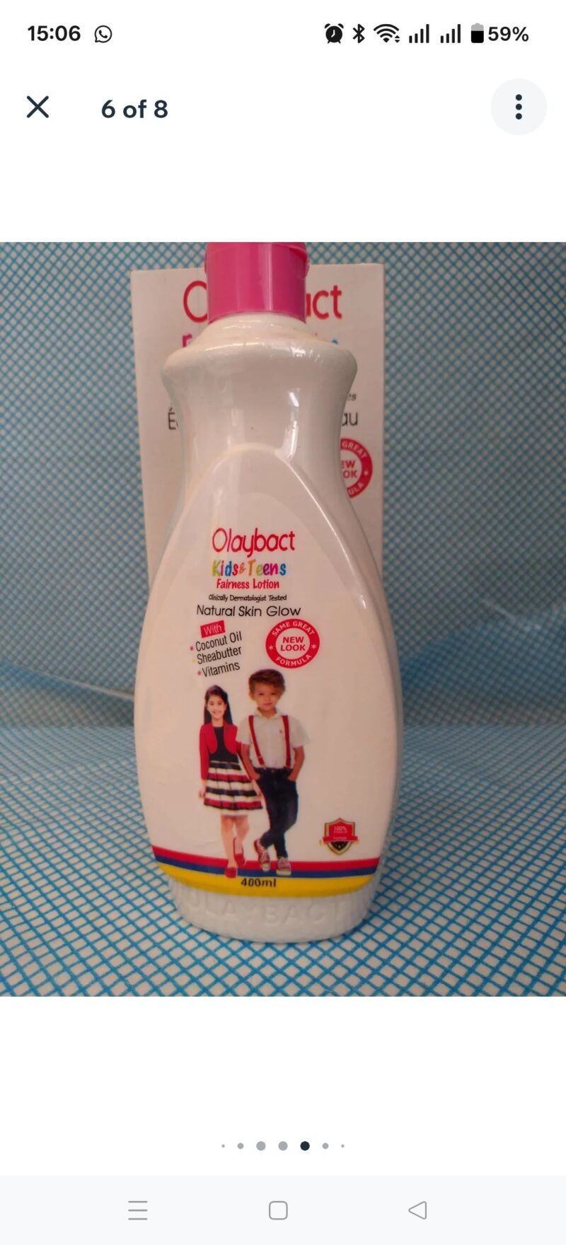 2Pcs Skincare Olaybact Kids & teens lotion - Image 4