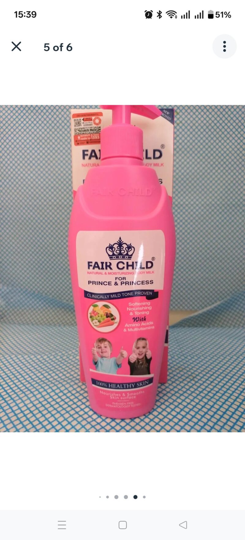 2Pcs Skincare Fair Child Kids & teens lotion - Image 2
