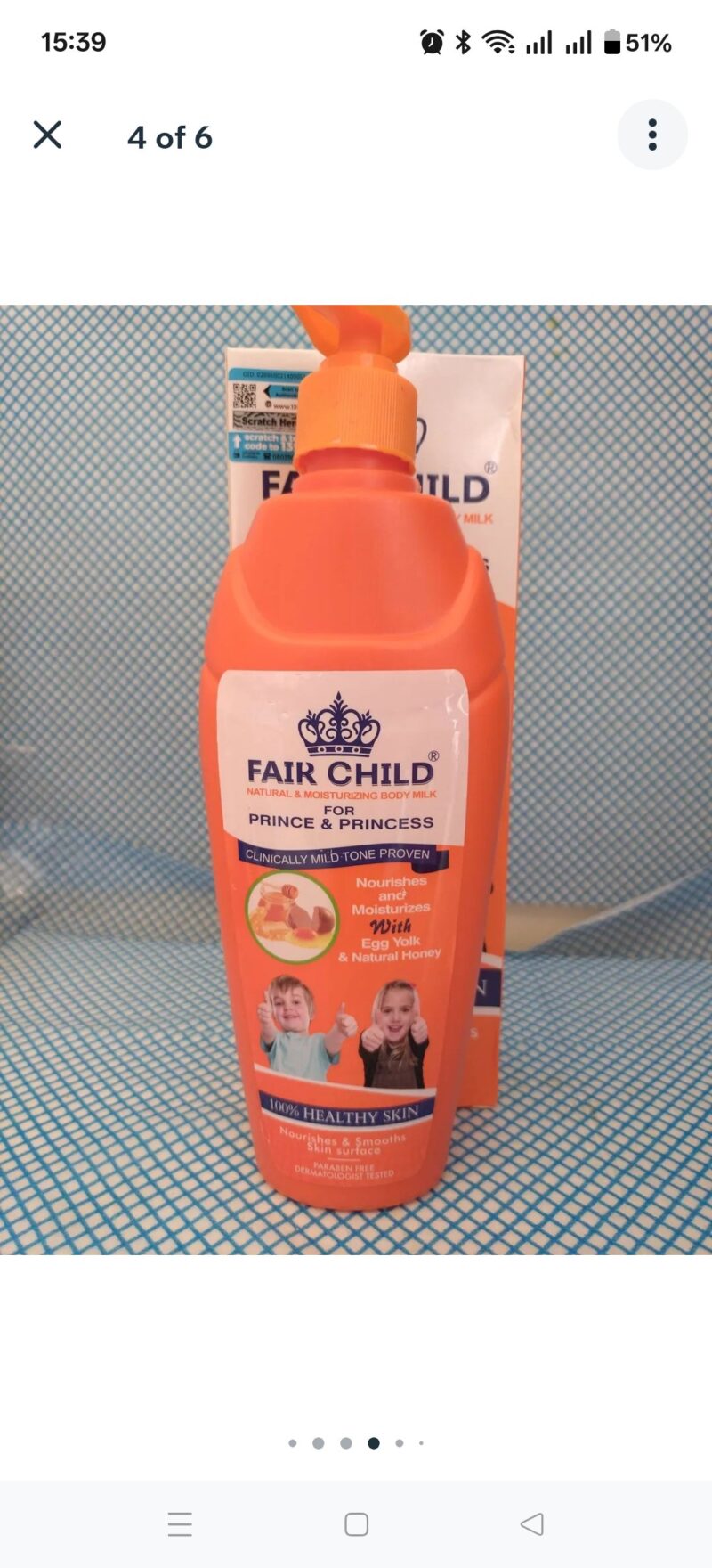 2Pcs Skincare Fair Child Kids & teens lotion