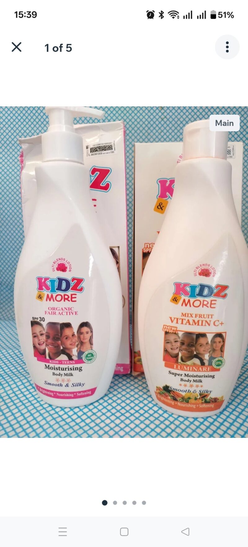 2Pcs Skincare kids& More Moisturizer Body lotion