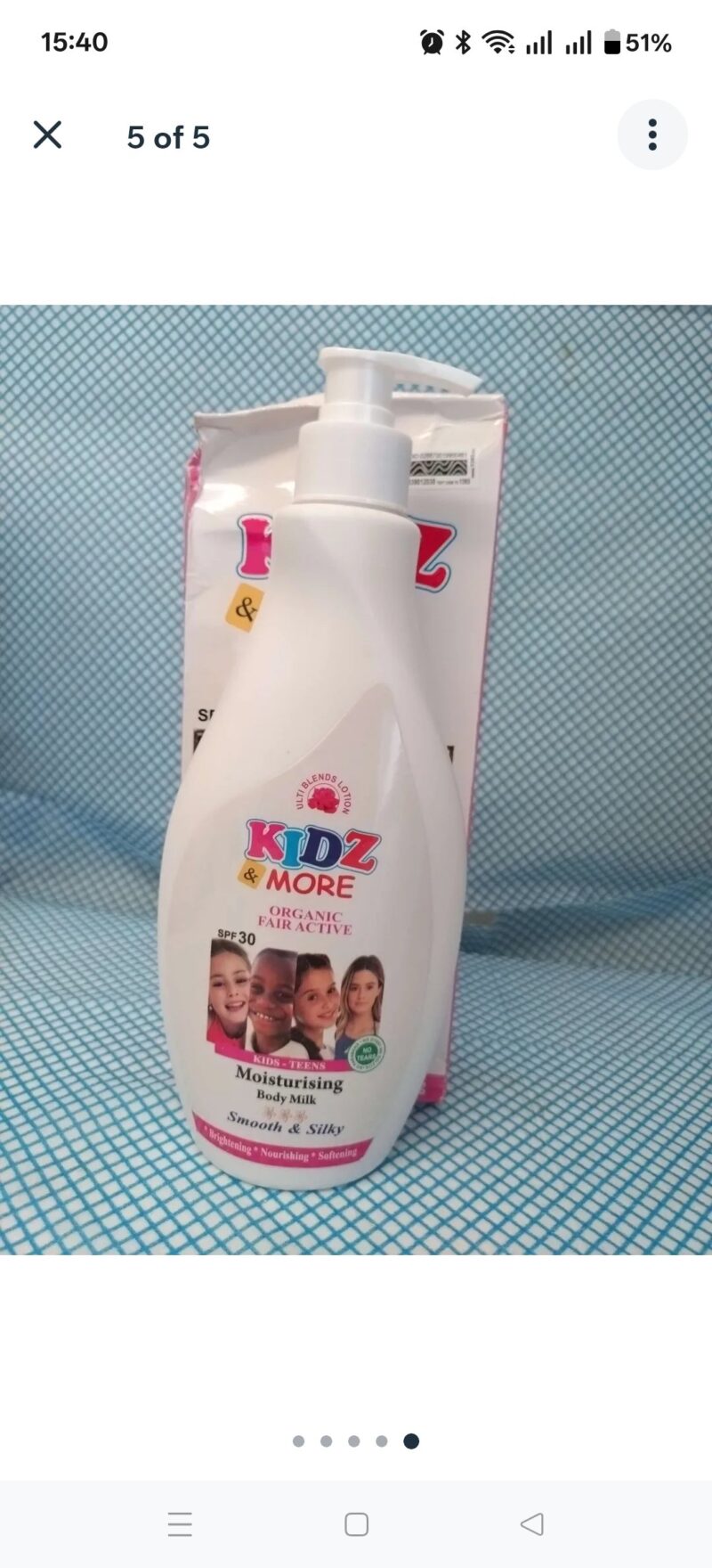 2Pcs Skincare kids& More Moisturizer Body lotion - Image 3