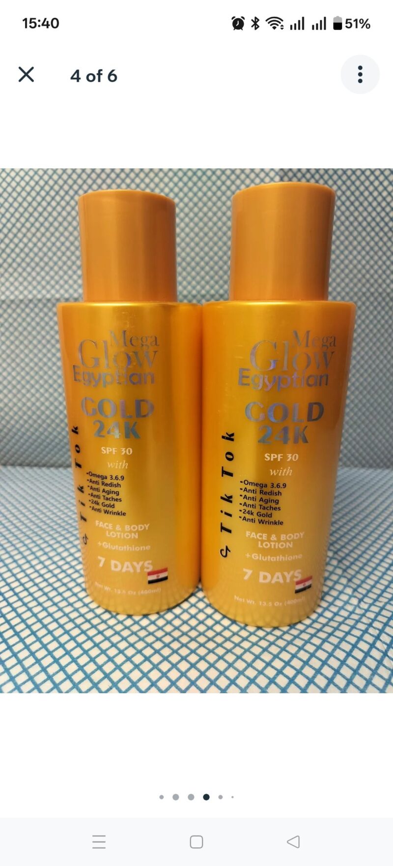 1Pc  Skincare Mega Glow Moisturiser Body lotion - Image 2