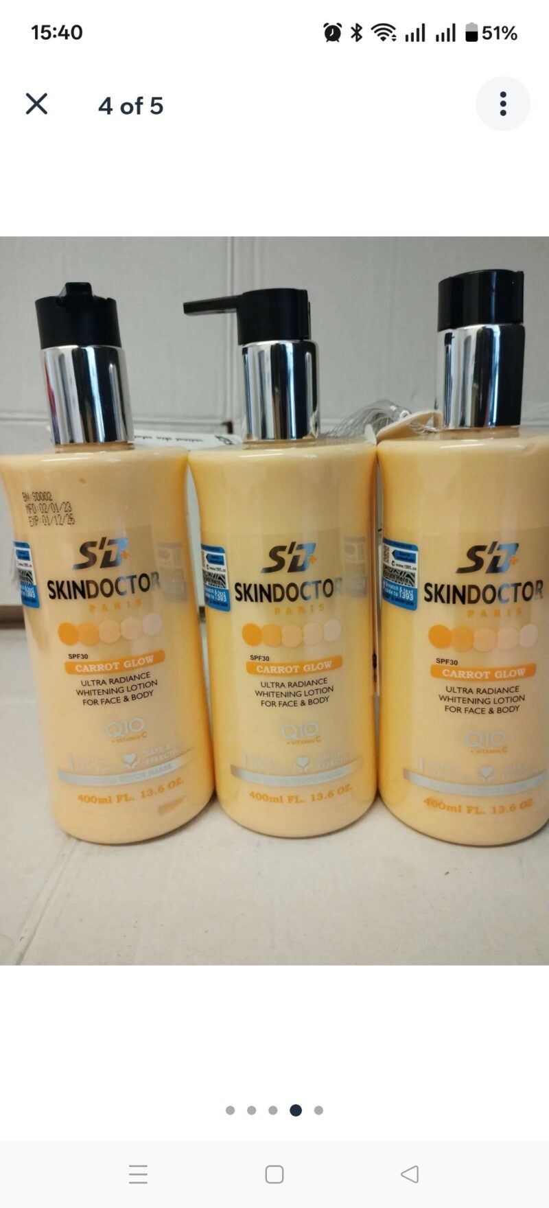 1Pc  Skincare Skin Doctor Body lotion - Image 2