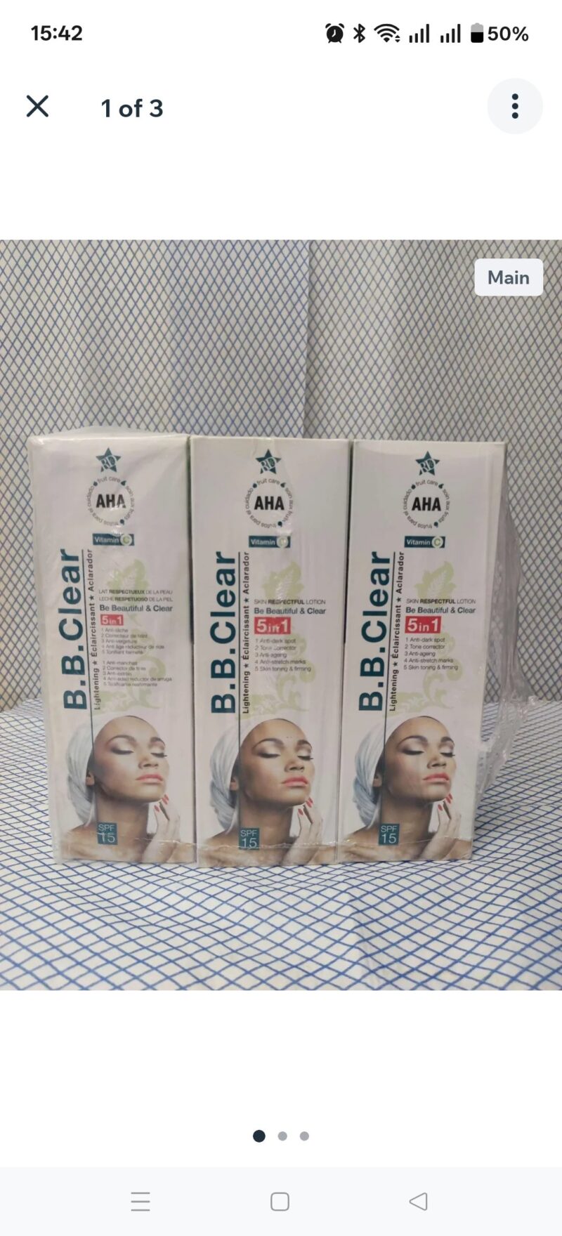 2Pcs Skincare Be Beautiful Body lotion - Image 2