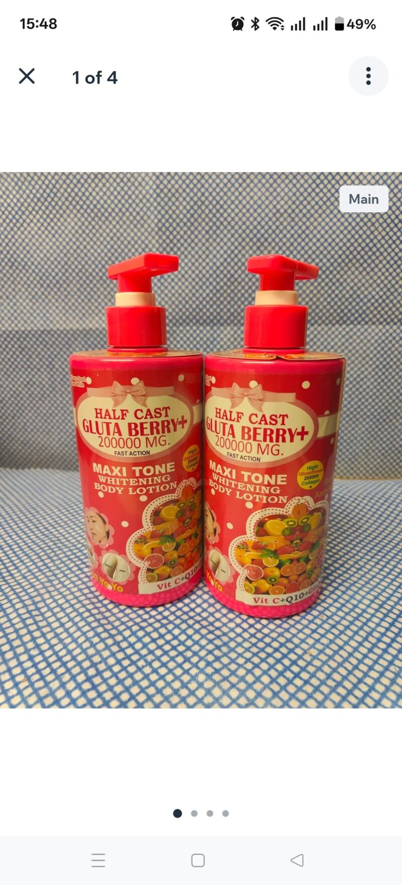 1Pc Skincare Gluta Berry Body lotion - Image 2