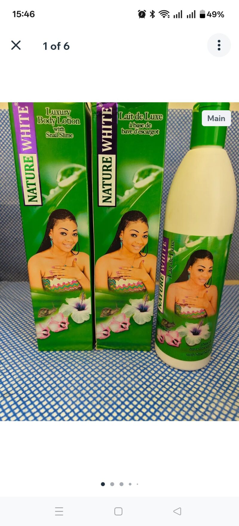 2Pcs Nature White Body lotion - Image 2