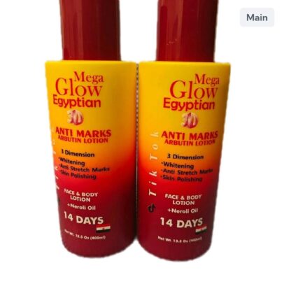 1Pc  Skincare Mega Glow Moisturiser Body lotion