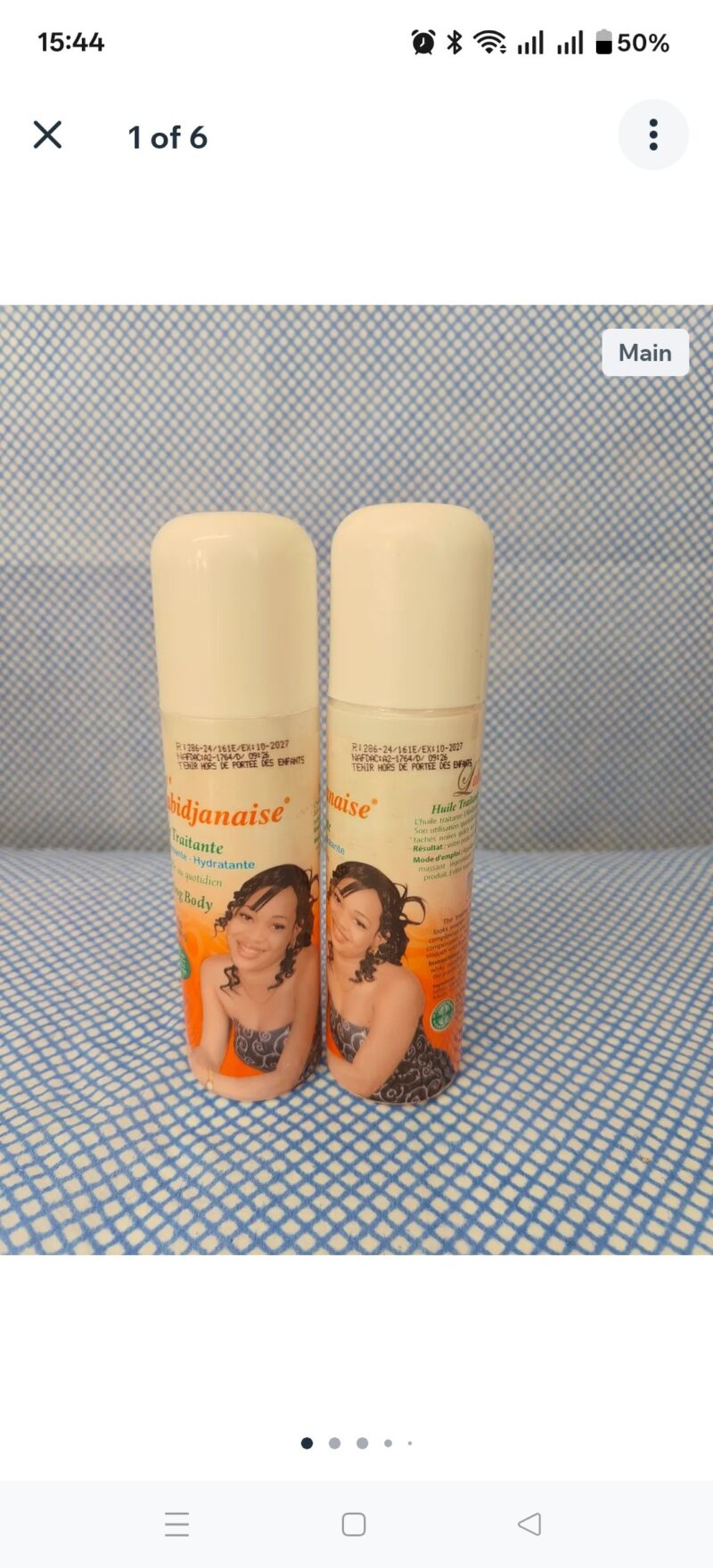 2PCS labidjanaise Body glow lotion
